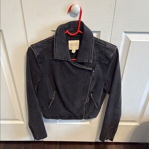 Dark Gray Denim Jacket